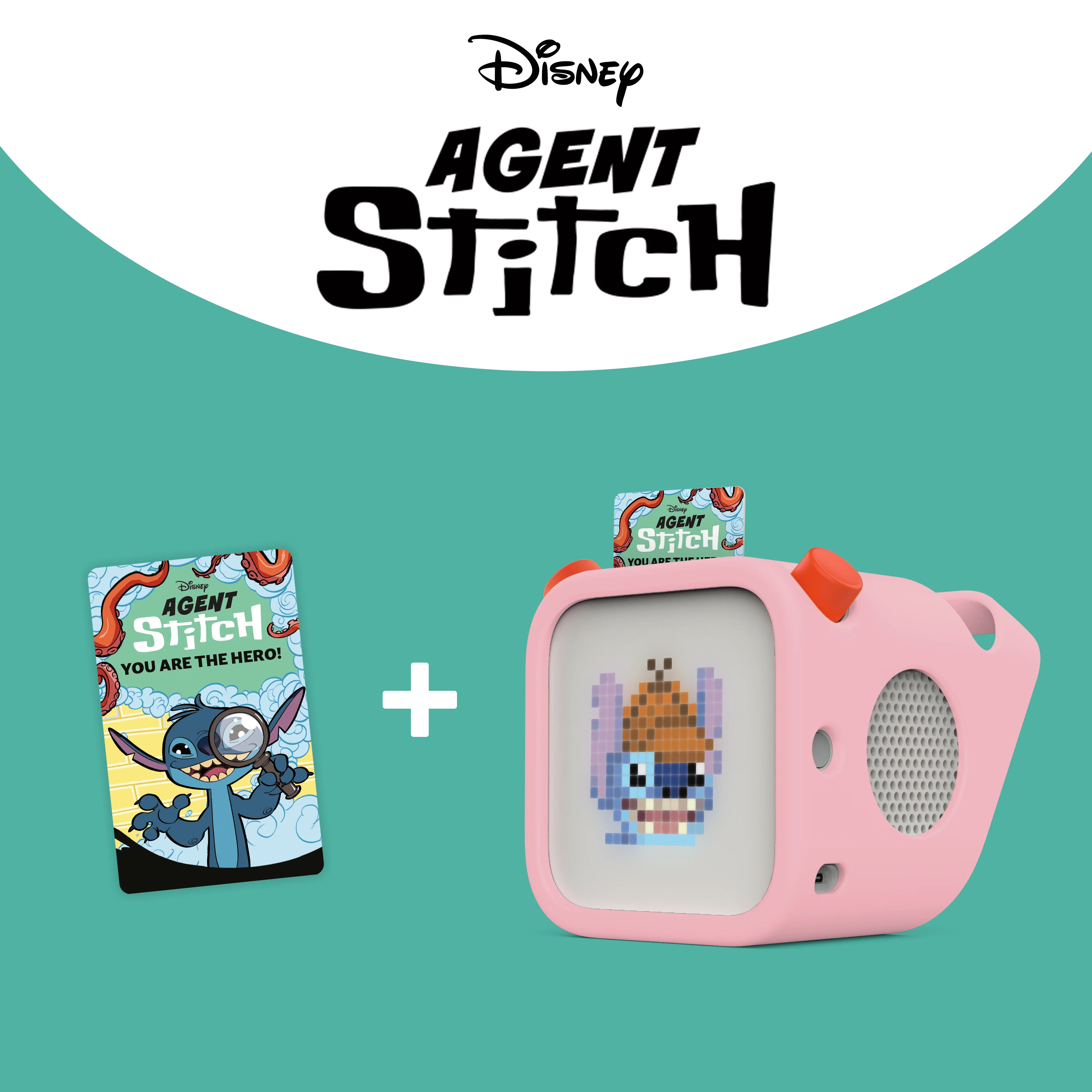 Yoto Player + Agent Stitch Adventure Bundle 2 Yoto Player + Agent Stitch Adventure Bundle