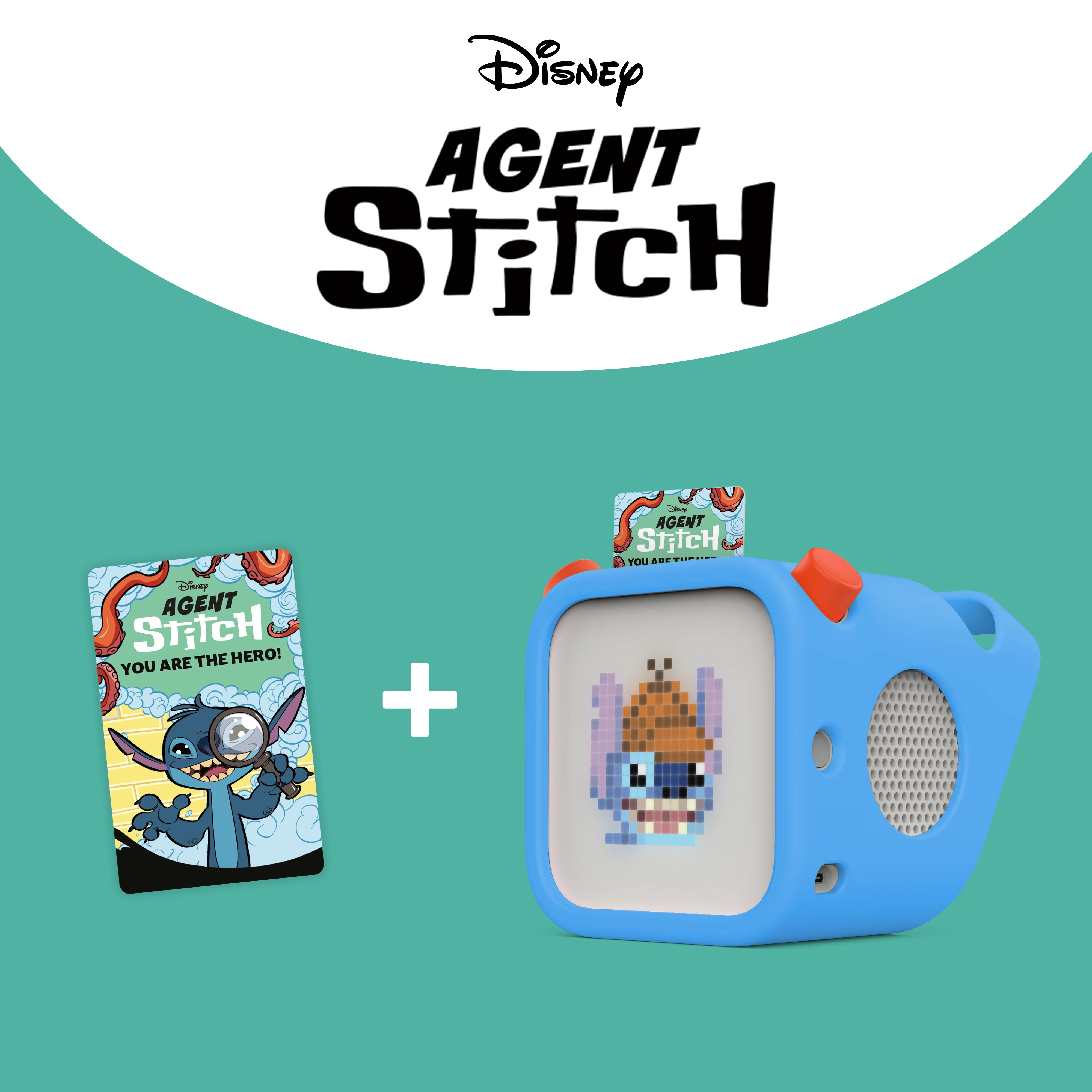 Yoto Player + Agent Stitch Adventure Bundle 3 Yoto Player + Agent Stitch Adventure Bundle