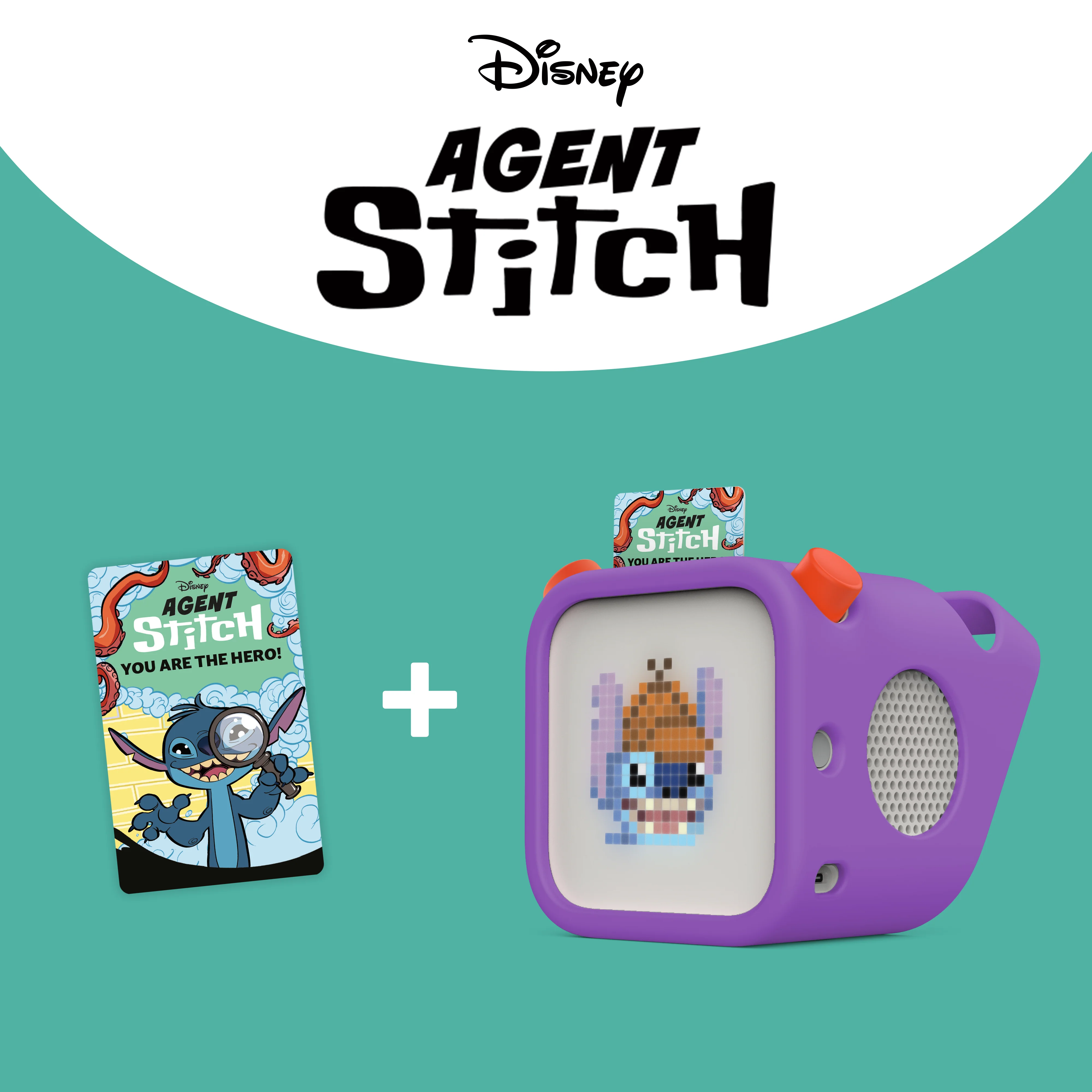 Yoto Player + Agent Stitch Adventure Bundle 4 Yoto Player + Agent Stitch Adventure Bundle