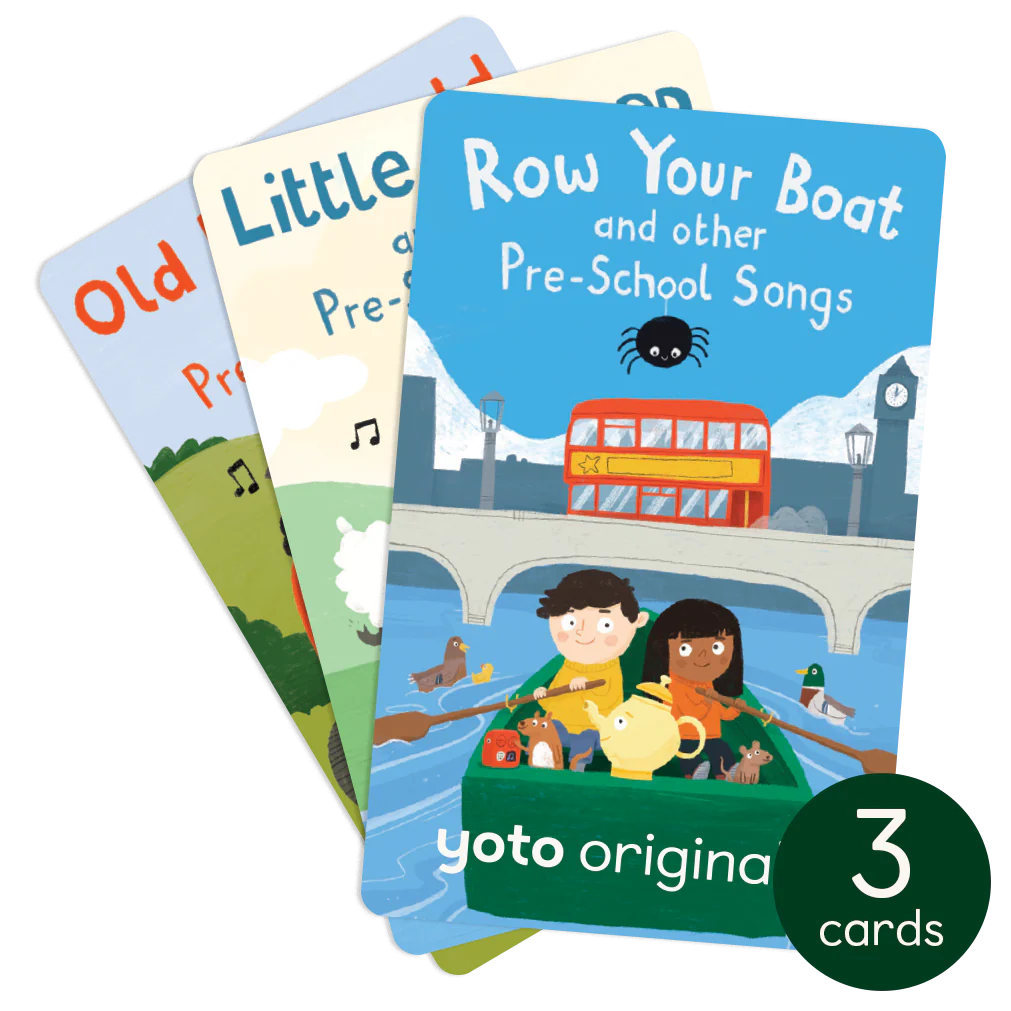 Yoto Player + Pre School Songs Bundle 3 Yoto Player + Pre School Songs Bundle