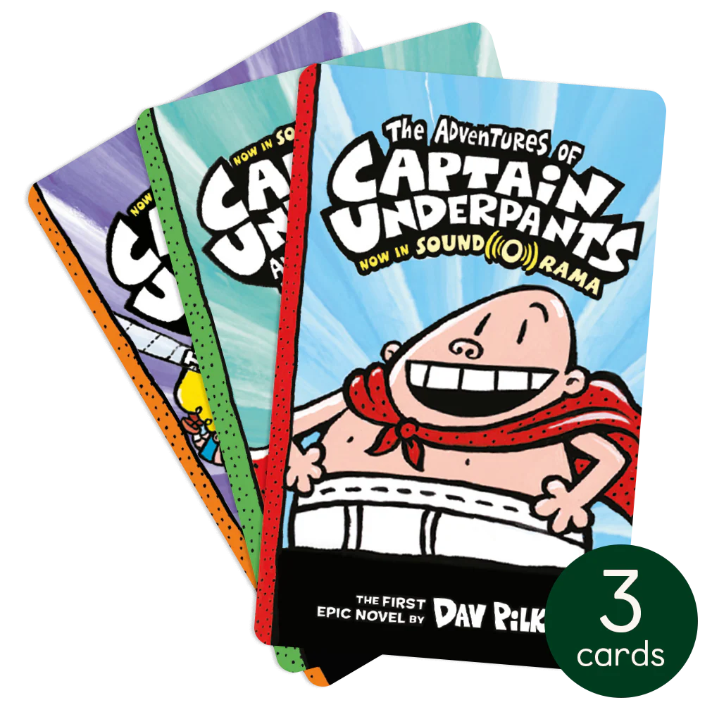 Yoto Mini + Captain Underpants Bundle 3 Yoto Mini + Captain Underpants Bundle
